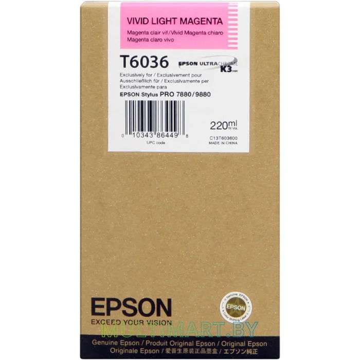 Картридж Epson C13T603600
